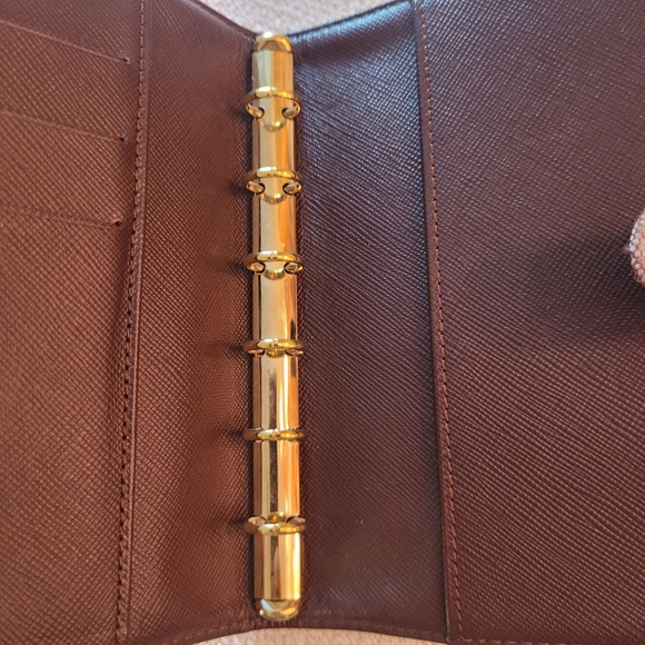 Louis Vuitton red Lin monogram agenda PM - Picture 6 of 9